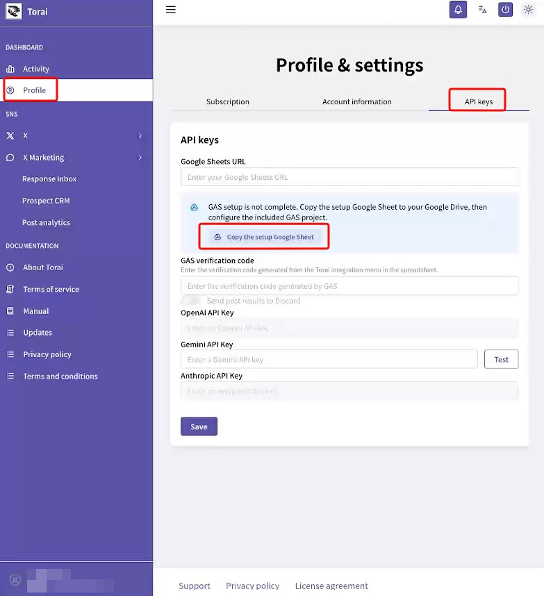 Click to get Google sheet